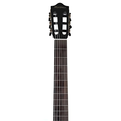 Martinez Almeria Luthier Maple Cutaway Elektro Klasik Gitar